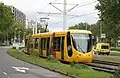 Un véhicule mulhousien prêté à Utrecht en 2008.