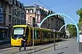 Rame Citadis 302 à la station Mairie.