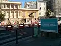 Rue de France en travaux.