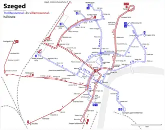 Image illustrative de l’article Tramway de Szeged