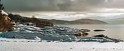 Vue du Tranøyfjorden près de Finnsnes