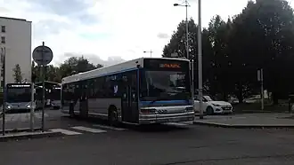 Heuliez GX 317 n°46835, livré en 2005, à Tremblay-en-France (un des deux seuls GX&nbsp;317 franciliens en livrée Île-de-France Mobilités).