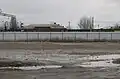 Rue de l'Amitié entre les peuples, frontière entre la Russie et l'Ukraine.
