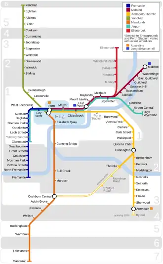 Image illustrative de l’article Train de banlieue de Perth