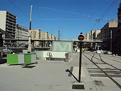 Nouvel accès à la station Porte de Vincennes.
