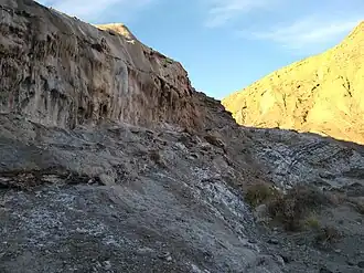 Travertins de las Salinas, désert de Tabernas