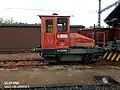 Locotracteur Tm n°305 en gare d'Orbe
