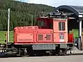 Locotracteur Tem n°329 en gare du Brassus