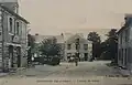 Treffendel ː le bourg au début du XXe&nbsp;siècle (carte postale).
