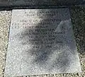Maquis de Tréouergat - gros plan de la plaque