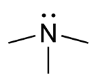 Description de l'image Trimethylamine chemical structure.png.