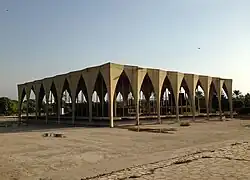 Le pavillon libanais.