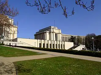 Le palais de Chaillot.