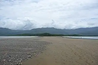Tombolo côté mer