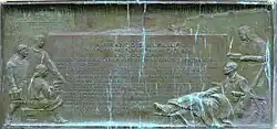 Monument à la mémoire de François MercierInscription.