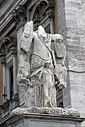 Ce même trophée sur la balustrade du Capitole.