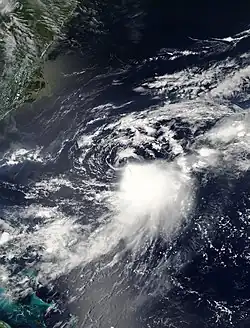Tempête tropicale Franklin, le 29 juillet 2005 à 13:15Z
