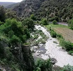 Perte du Rieutord au trou du Noyer.