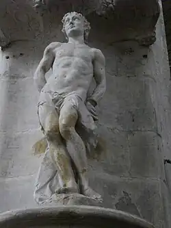 Saint Sébastien.