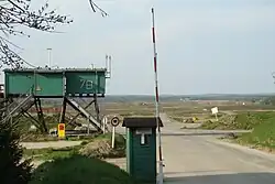 Tour de contrôle du champ de tir pour les chars VII