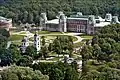 Tsaritsyno vu d'hélicoptère