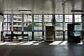 Vue intérieure de l'embarcadère.