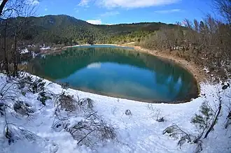 Le lac de Tsivlós.