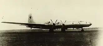 Vue de l'avion.