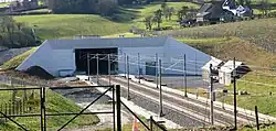 Vue du tunnel de Soumagne côté Cologne