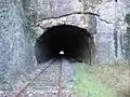 Le tunnel de Saint Ambroix (entre Saint-Julien et Saint-Ambroix)