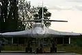 Le dernier Tu-160 ukrainien dans le musée de l’aviation stratégique situé dans l'oblast de Poltava en 2008.