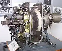 Vue du moteur.