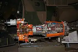 Vue du moteur.
