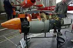 Vue du moteur.