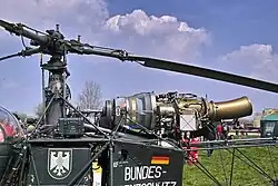 Vue du moteur.