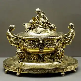 Soupière Charvel, Paris vers 1769-70.