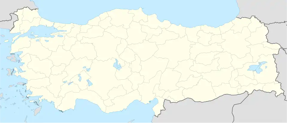 voir sur la carte de Turquie