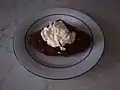 Ekmek kadayıfı avec kaymak.