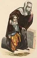 Femme turque et son enfant (1844).