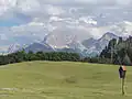 entre Klais et Partenkirchen, panorama