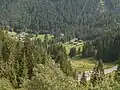 Entre Partenen et le Bielerhöhe, panorama.