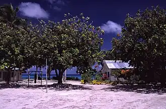 Établissement scolaire de Funafuti.