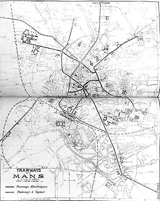 Image illustrative de l’article Ancien tramway du Mans