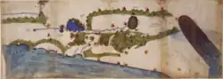 Une carte détaillée de la Palestine du 12e&nbsp;siècle