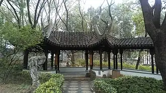 Le pavillon jumeau.