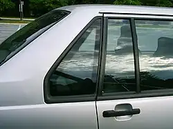 Double glace de custode, Volvo 940.