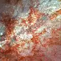 Même région de la galaxie imagée par le télescope spatial Hubble.