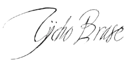 signature de Tycho Brahe