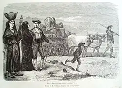 Types et costumes de la vallée d'Ossau (vers 1877).