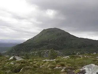 Vue de Tysnessåto, le point le plus haut de l'île